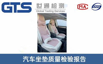 汽車坐墊質(zhì)量檢驗(yàn)報(bào)告