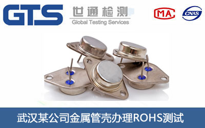 金屬管殼ROHS測試