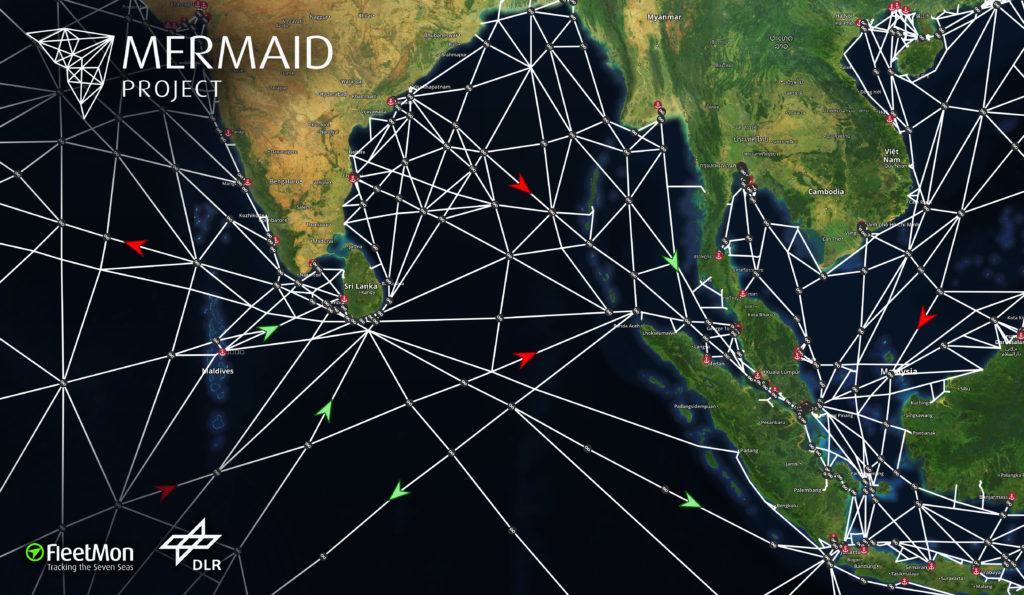 美人魚路由網(wǎng)絡(luò) - 印度 -  Malaysia_Satellite
