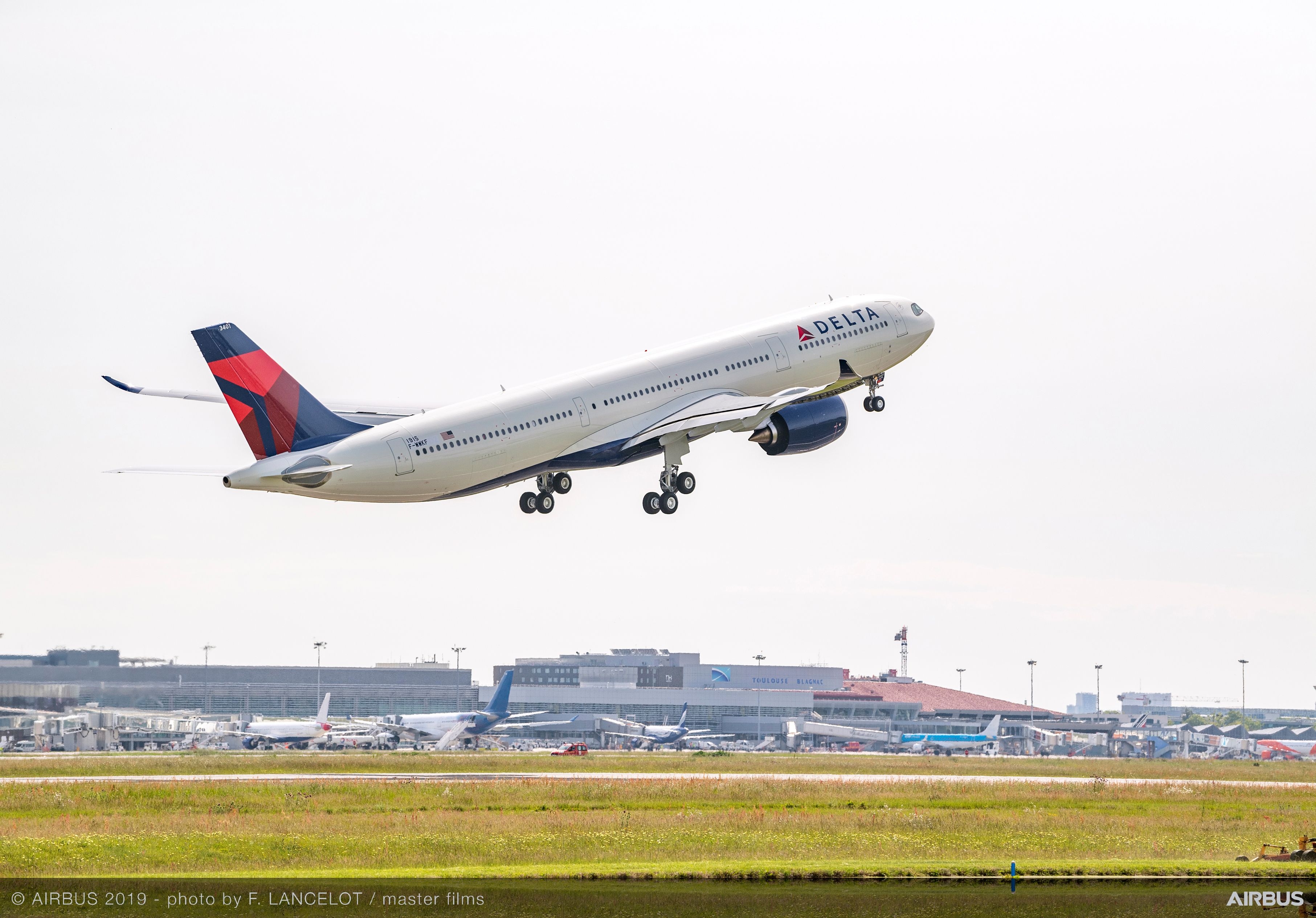達(dá)美航空首架A330neo首航航線：西雅圖-上海