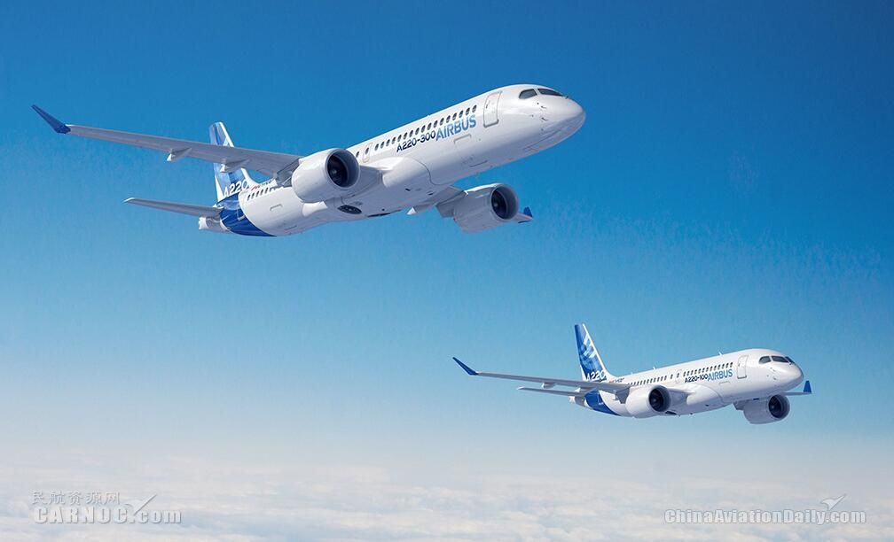 民航早報：法國航空計劃訂購50-70架A220飛機