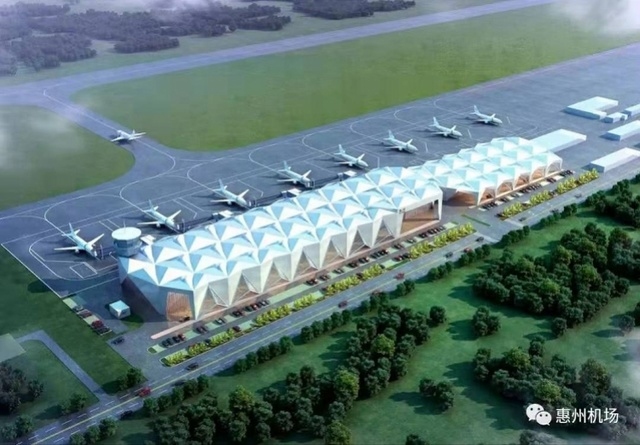 惠州機場新航站樓將力爭本月底建成 新增4條登機廊橋
