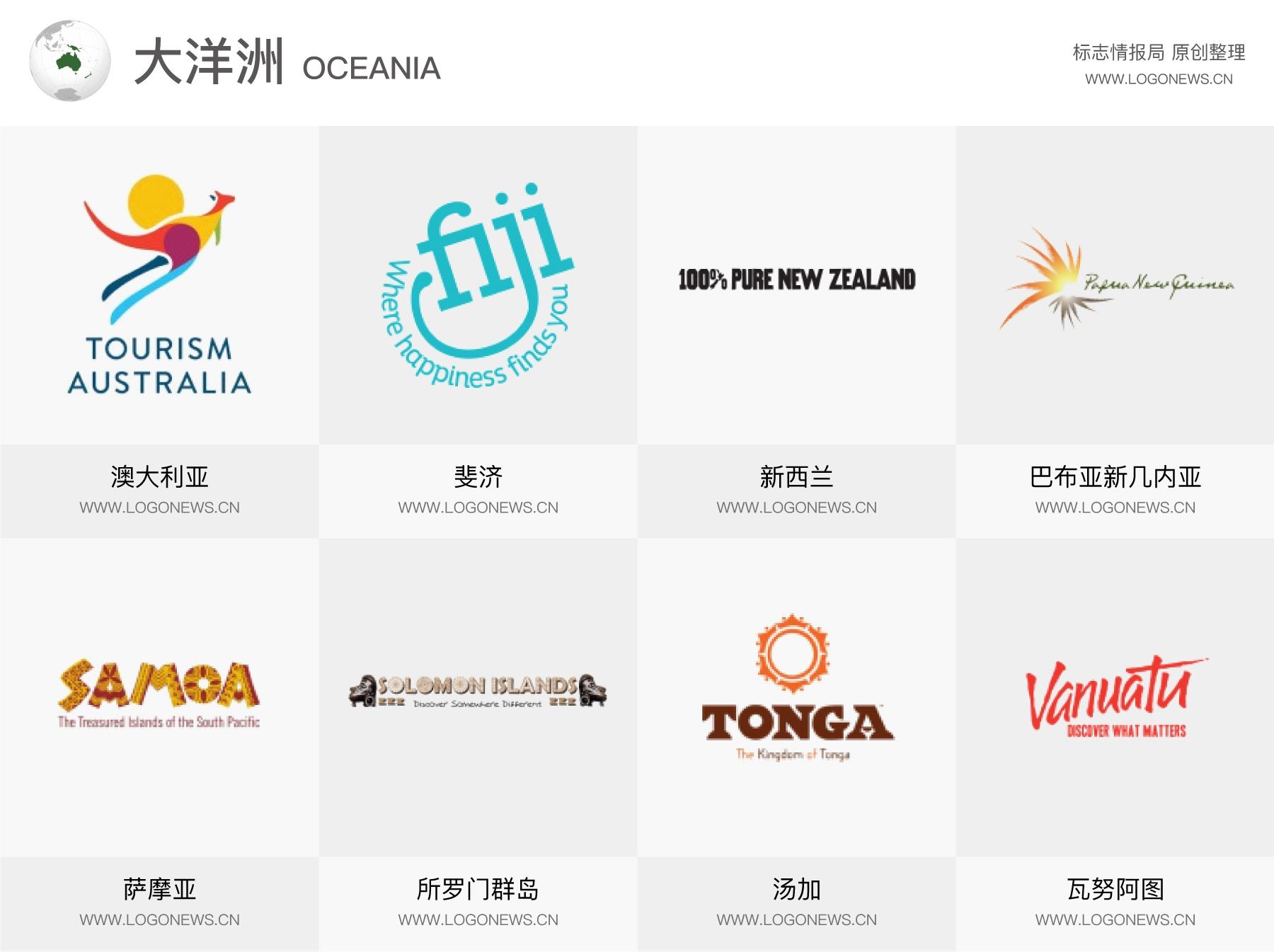 最新世界各國國家旅游LOGO大聚會，中國的最漂亮！-海運(yùn)價(jià)格