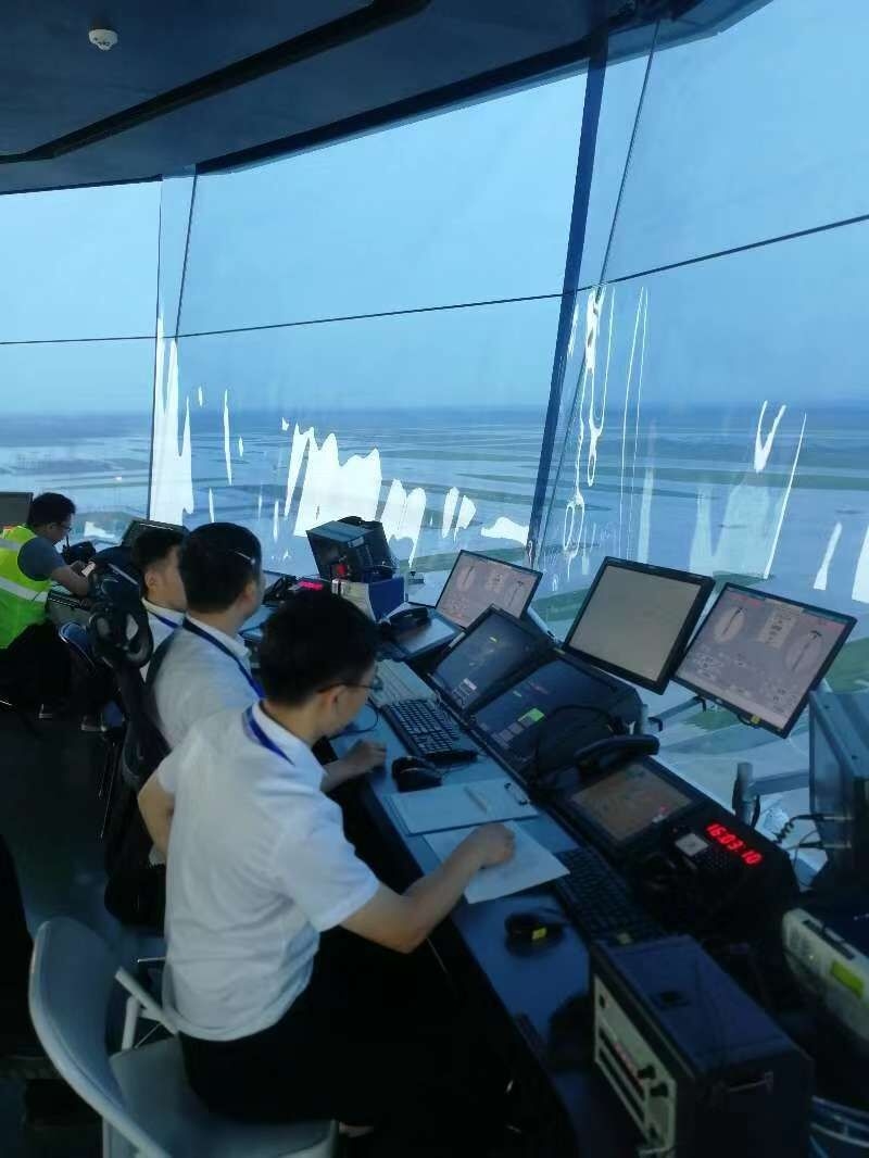 不懼“利奇馬”！華北空管保障大興機(jī)場(chǎng)雨中校飛-挪威空運(yùn)