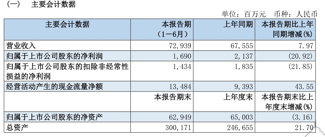 南航報(bào)告截圖