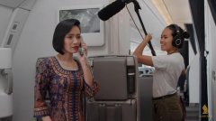 長時(shí)間飛行難熬？新航用一架A350為你編一首舒緩曲-紐約國際快遞
