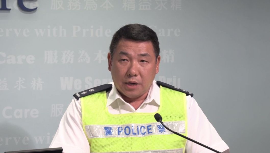 新界南總區(qū)交通部署理高級警司李錦標
