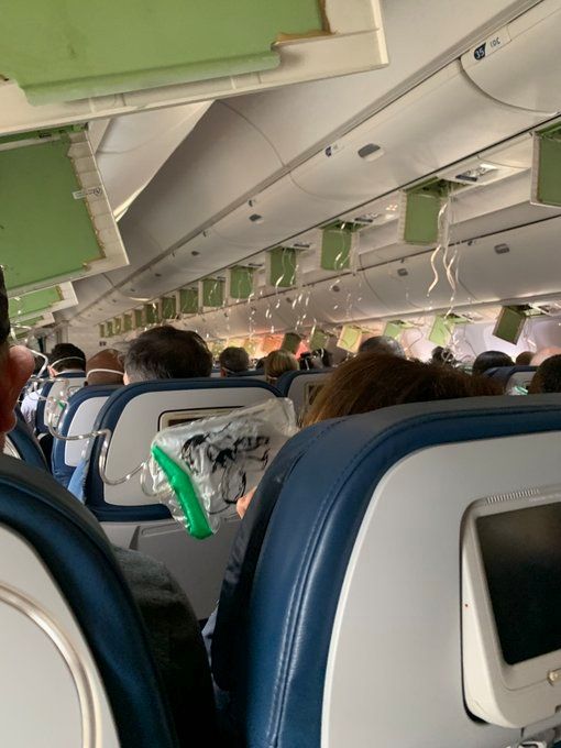 達(dá)美航空客機(jī)8分鐘內(nèi)驟降3萬(wàn)英尺 安全備降坦帕-伊朗的空運(yùn)