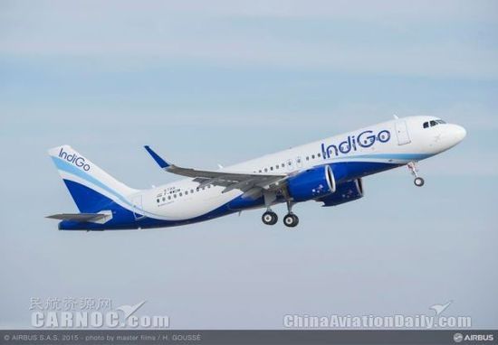 印度靛藍(lán)航空開通直飛成都、廣州航線