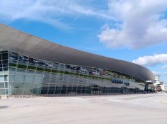 廣州出口國際快遞四川南充機場T2航站樓全部完工，只等驗收