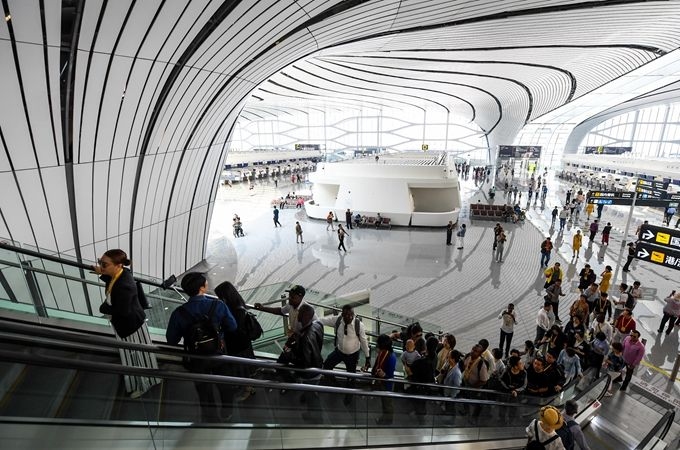 大興機(jī)場“滿月”，輸送旅客約41.48萬人次，滿意度超98%