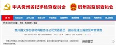 沙特阿拉伯的國際快遞貴州遵義茅臺機(jī)場公司副總經(jīng)理王強(qiáng)接受審查調(diào)查