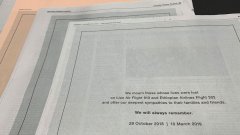 青島國際快遞-波音登整版廣告哀悼獅航和埃塞航空難遇難者