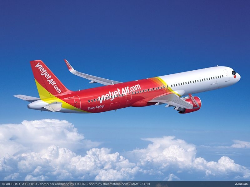 民航早報：越捷航空訂購20架空客A321XLR飛機