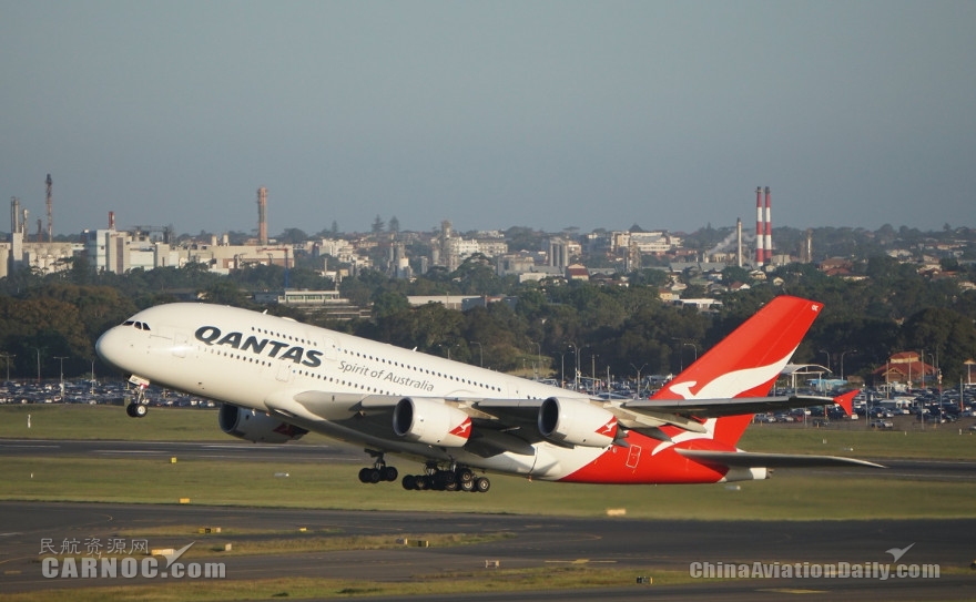 澳航達(dá)拉斯-悉尼A380航線年收入超4億美元