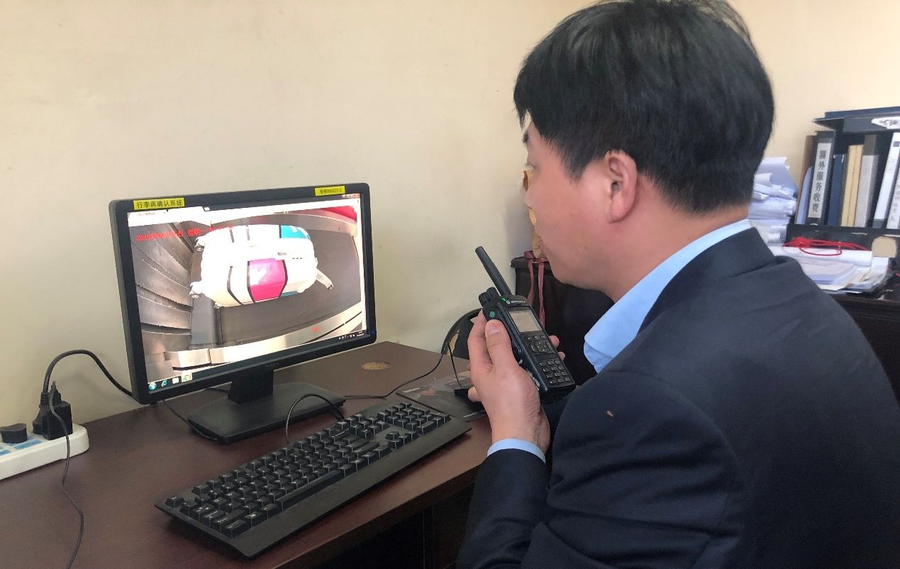 杭州機場行李再確認系統(tǒng)PC終端查看行李外觀照