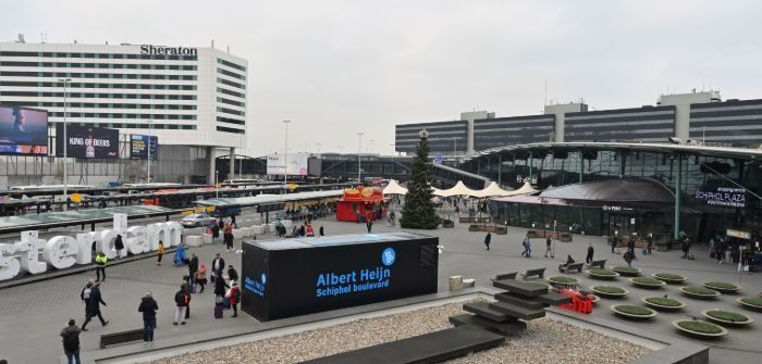 荷蘭連鎖超市AlbertHeijn在史基浦機(jī)場(chǎng)開設(shè)了數(shù)字商店