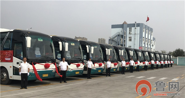 交運溫馨旅游公司圓滿完成海軍受閱方隊官兵接站運輸保障任務(wù)