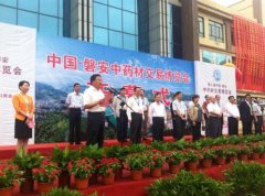 香港國(guó)際空運(yùn)-第八屆中國(guó)磐安中藥材交易博覽會(huì)開(kāi)幕