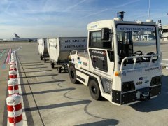 香港國際空運-視頻：全球首次！法航測試無人駕駛行李拖車