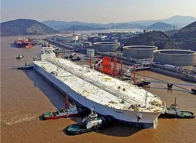 廣東貨運(yùn)公司-寧波民營(yíng)航企投建最大噸位油船下水