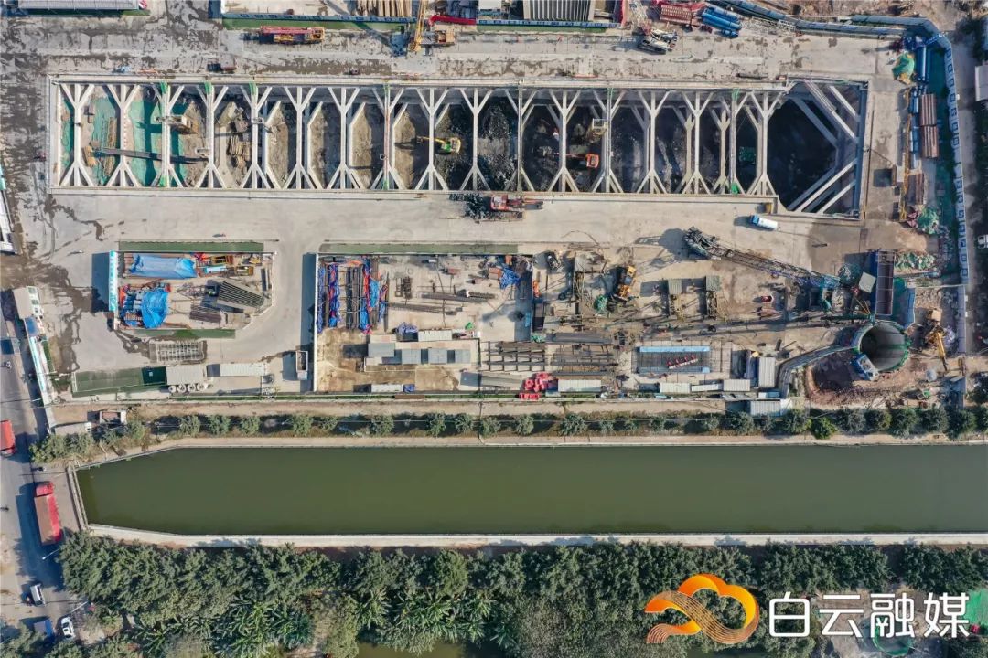 新進展！地鐵十三號線白云區(qū)段慶豐站等5個站點開工