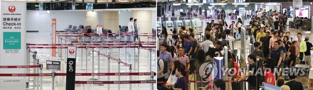 韓國反日情緒持續(xù)高漲！訪韓日本游客首超赴日韓國游客