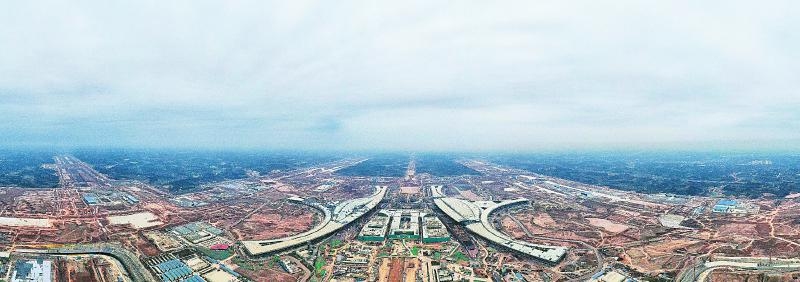 “神鳥(niǎo)”展翅欲飛騰——成都天府國(guó)際機(jī)場(chǎng)建設(shè)三年記