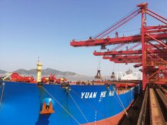 以色列的空運(yùn)-全球首艘第二代40萬噸礦船首航寧波舟山港