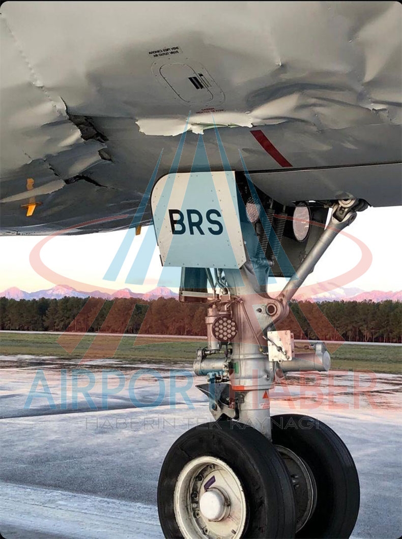 俄北風(fēng)航空一客機(jī)強(qiáng)風(fēng)中重著陸