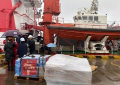 寧波海運(yùn)公司-首艘民間南極科考船在舟山完成綜合海事服務(wù)開赴南極洲