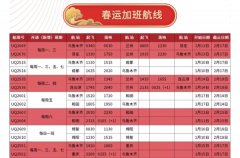 空運價格表-2020年春運前8天烏魯木齊航空運送旅客超6萬人次（附圖）