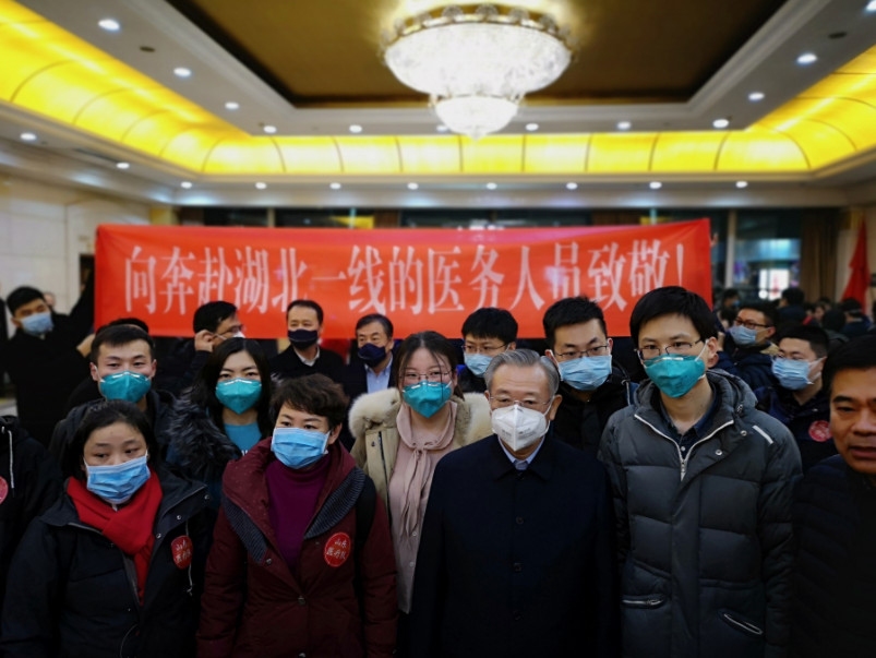 山航搭載山東首批醫(yī)療救援隊(duì)馳援武漢
