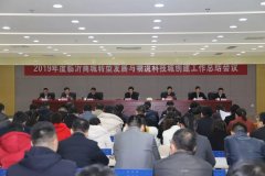 國(guó)際貨代-2019年度臨沂商城轉(zhuǎn)型發(fā)展與物流科技城創(chuàng)建工作總結(jié)會(huì)議召開