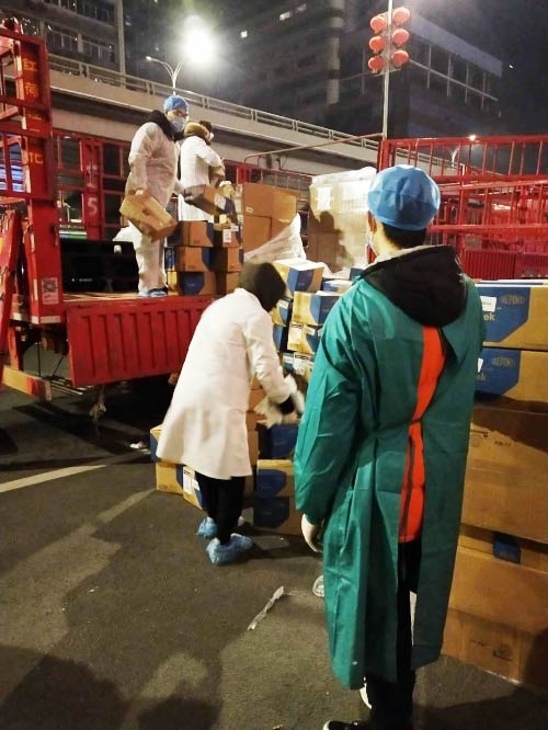 日日順物流為武漢定制疫情場景解決方案，跨境捐贈物資快捷送達