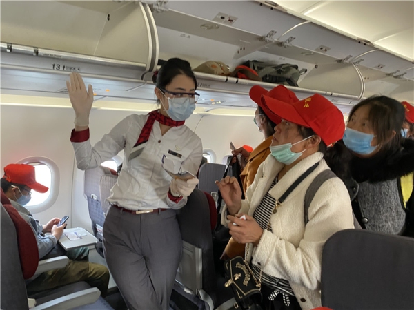 運(yùn)費(fèi)報(bào)價(jià)-紅土航空再次執(zhí)飛復(fù)工包機(jī) 運(yùn)送133名云南復(fù)工人員從昆明抵達(dá)無錫（附圖）