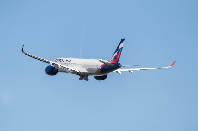 俄羅斯航空接收其首架A350飛機