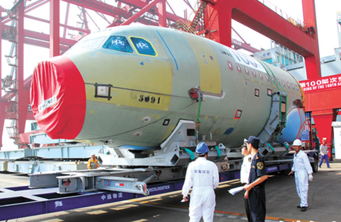 國際物流查詢-空客大部件第100架次陸運任務(wù)完成