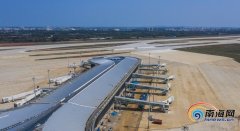 南美國際空運(yùn)-?？诿捞m機(jī)場(chǎng)二期擴(kuò)建項(xiàng)目全面復(fù)工