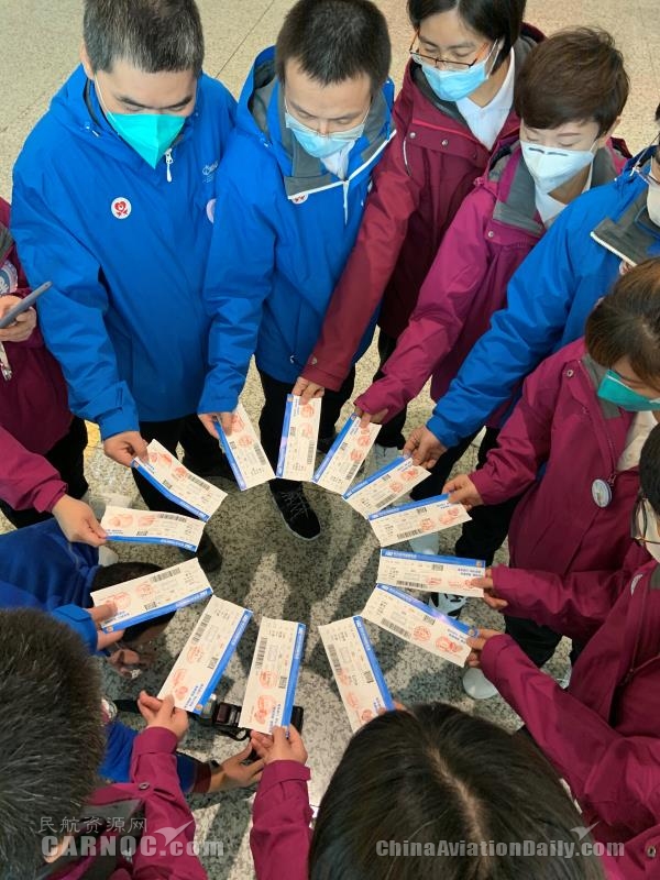 寧波海運(yùn)武漢天河機(jī)場(chǎng)高效保障7000余名援鄂醫(yī)療隊(duì)員返程