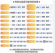 迪拜空運(yùn)武漢機(jī)場(chǎng)復(fù)航倒計(jì)時(shí)1天！這些航司恢復(fù)飛往春天的航班