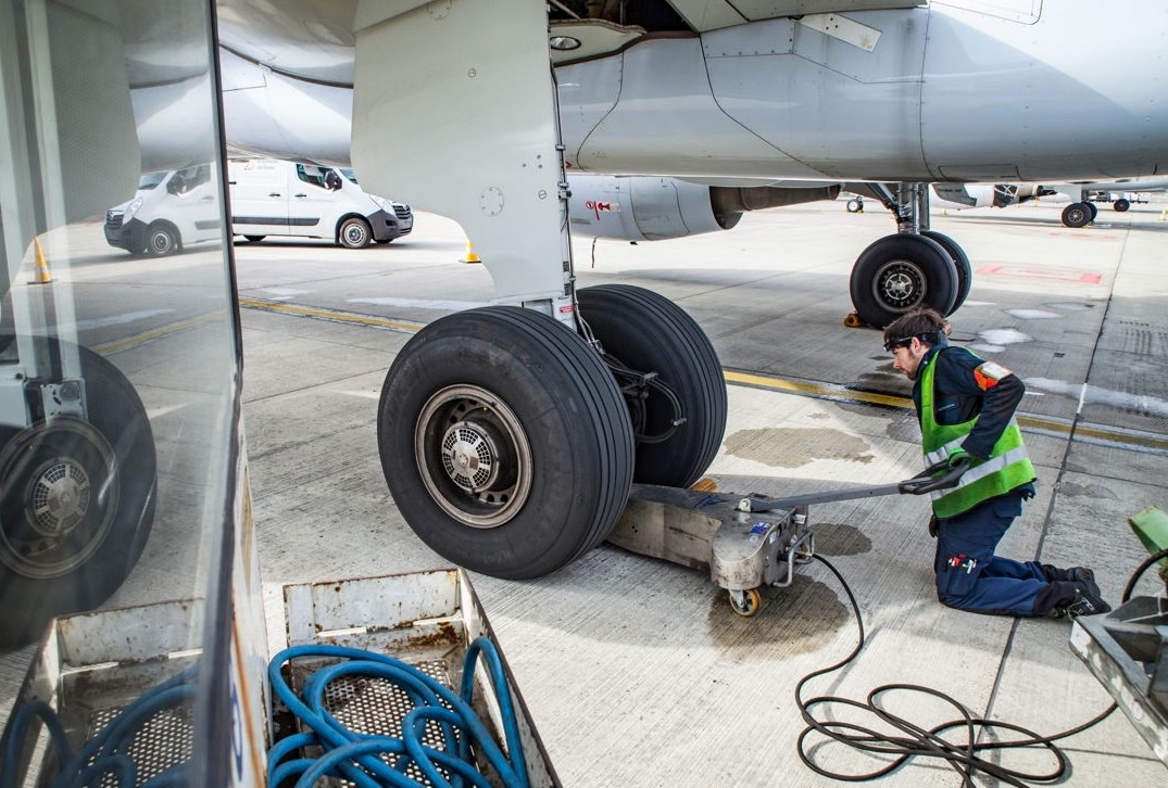 航空公司如何讓飛機(jī)“冬眠”　攝影：天韻工作室