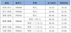 空運(yùn)查詢(xún)夏秋航季西部航空將新開(kāi)多條航線(xiàn)（附圖）