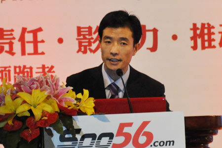 圖為 物流搜索網(wǎng)總經(jīng)理徐軍