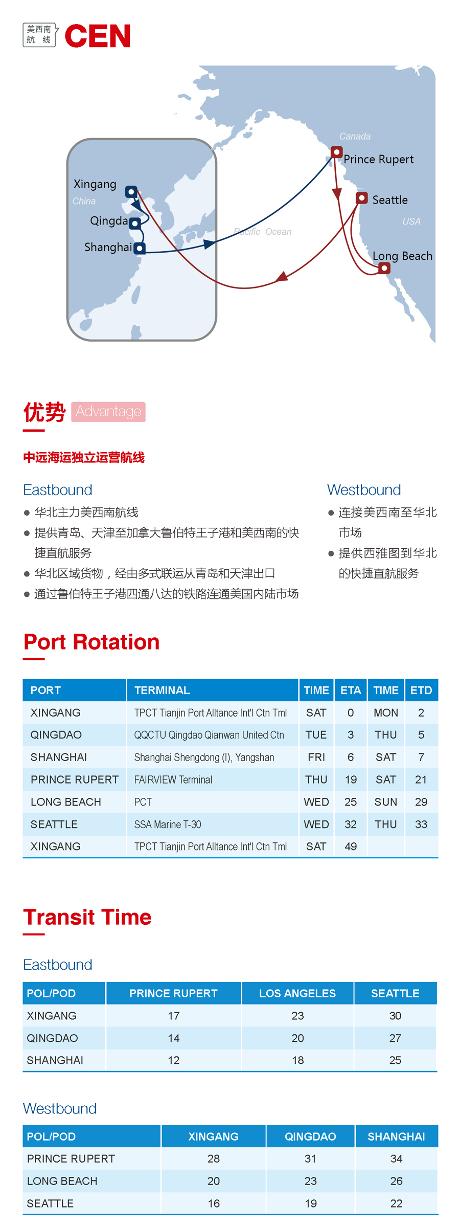 海洋聯(lián)盟發(fā)布4大熱門航線，涉諸多港口（附圖）
-諾?？撕＿\費
