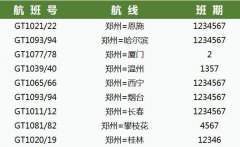 桂林航空成立鄭州基地，并執(zhí)行9條鄭州進(jìn)出港航線（附圖）
-歸仁海運(yùn)費(fèi)