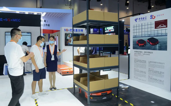 高科技帶來(lái)5G驚喜 林德潛伏式機(jī)器人C-Matic亮相2020廈洽會(huì)