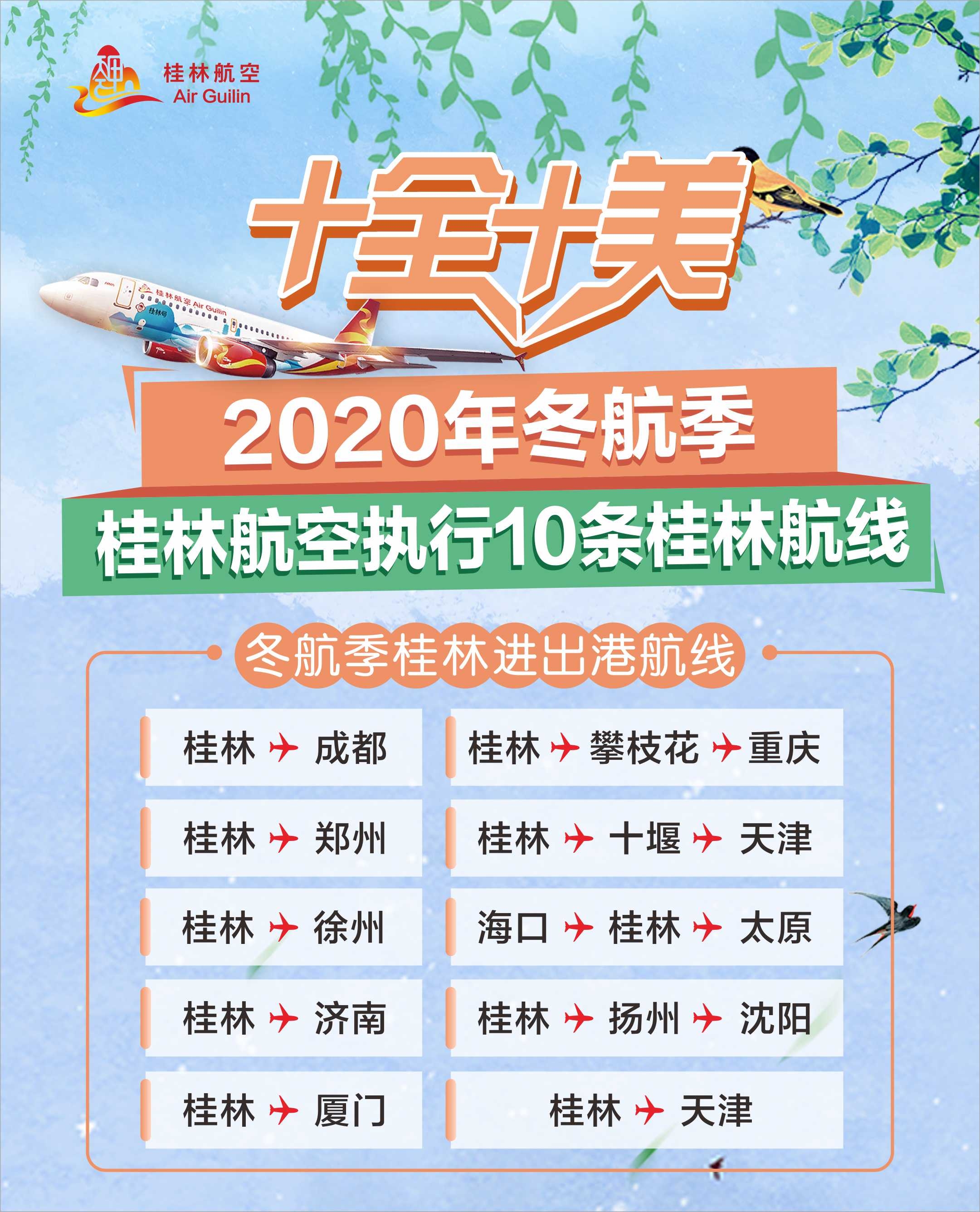 桂林航空2020年冬航季將執(zhí)行10條桂林進出港航線?。ǜ綀D）
-中歐鐵路進口