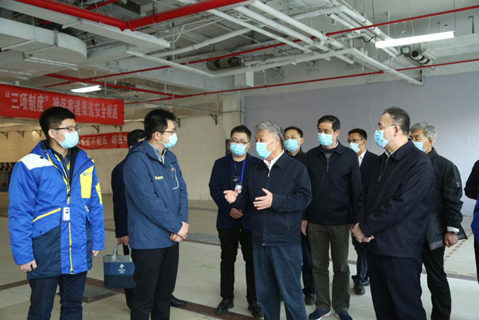 全國政協(xié)副主席、交通運輸部黨組書記楊傳堂調(diào)研德邦快遞雙十一旺季保障工作