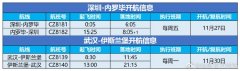  民航資源網(wǎng)2020年11月19日消息：好消息！南航深圳=內(nèi)羅畢航班和武漢=伊斯蘭堡